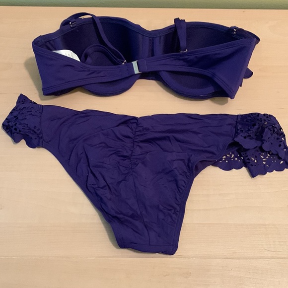 Laundry By Shelli Segal Swim Matching Set Bikini Top With Bikini